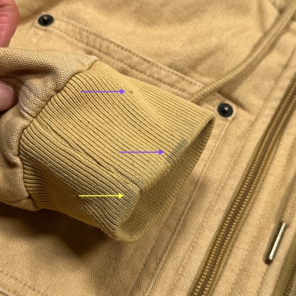 Patagonia All Seasons Bomber Hoody Hemp Canvas Work Jacket Womens Small - Picture 5 of 11